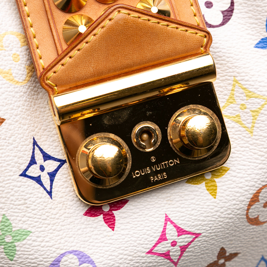 Louis Vuitton Monogram Multicolore Chrissie MM Blanc