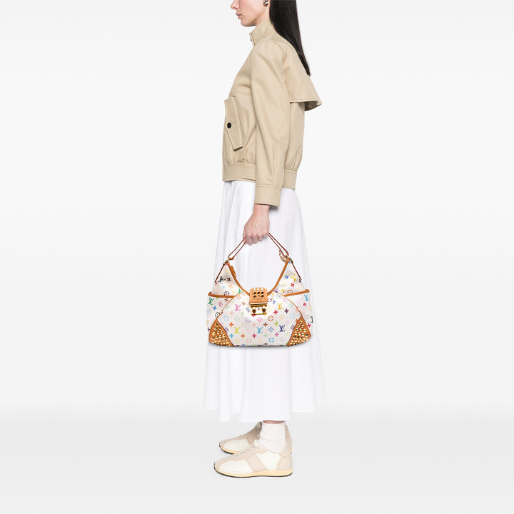Louis Vuitton Monogram Multicolore Chrissie MM Blanc
