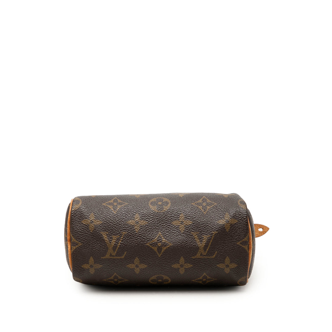 Speedy Bandouliere Nano Monogram Marron