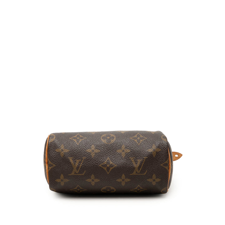 Speedy Bandouliere Nano Monogram Marron