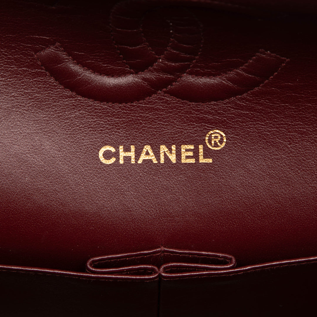 Chanel Medium Classic Cuir d’agneau Double rabat