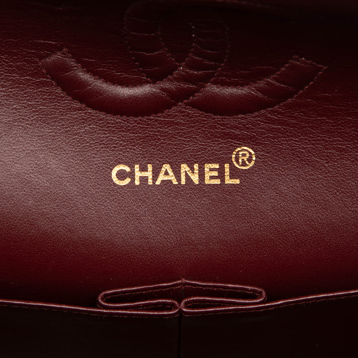 Chanel Medium Classic Cuir d’agneau Double rabat