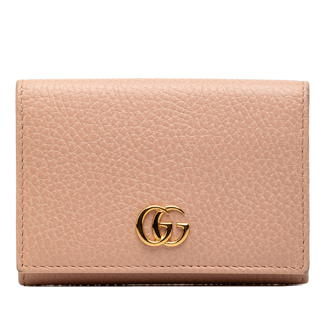 Gucci GG Marmont Cuir de veau Card Étui