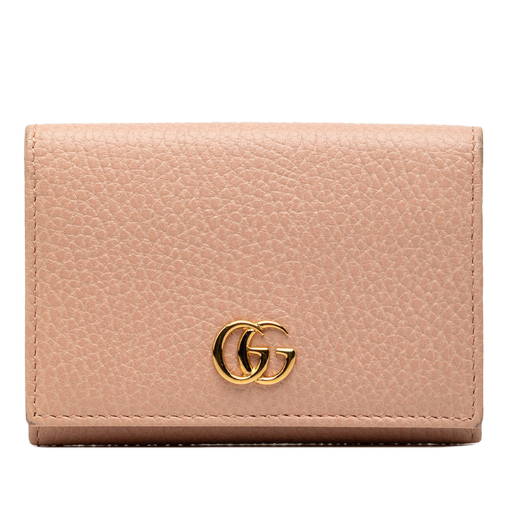 Gucci GG Marmont Cuir de veau Card Étui