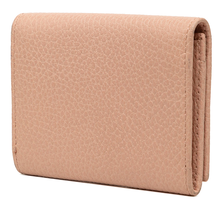 Gucci GG Marmont Cuir de veau Card Étui