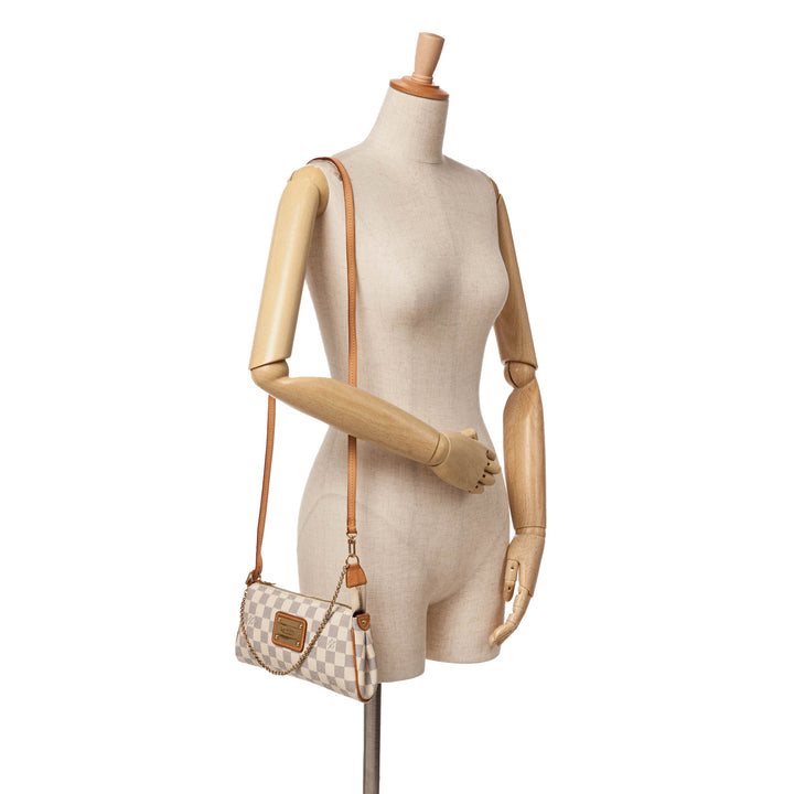 Damier Azur Eva White - Gaby Paris