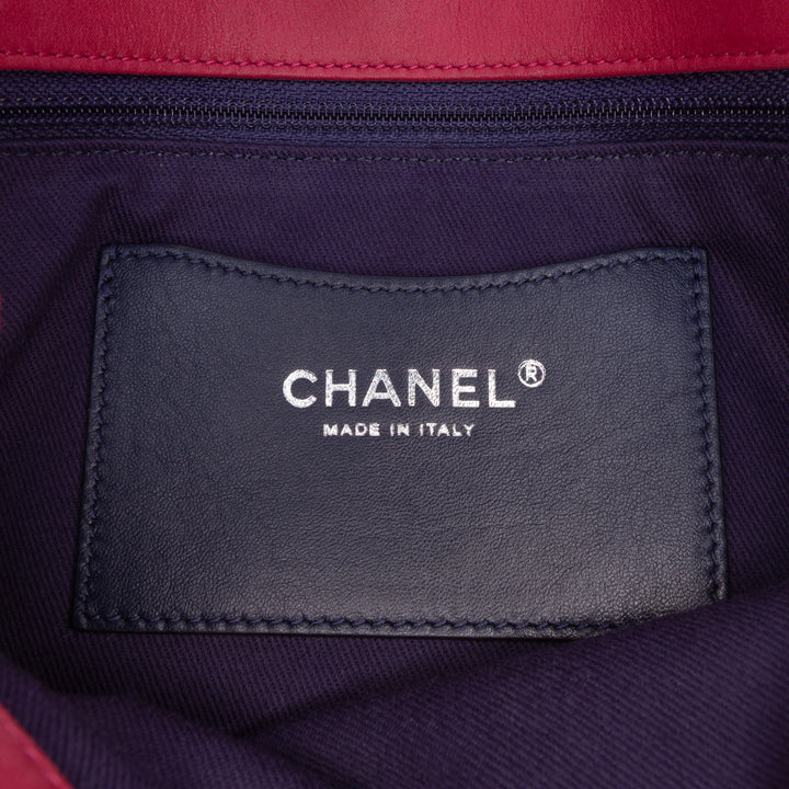 Chanel Large Matelassé Cuir d’agneau Just Mademoiselle Bowling Sac
