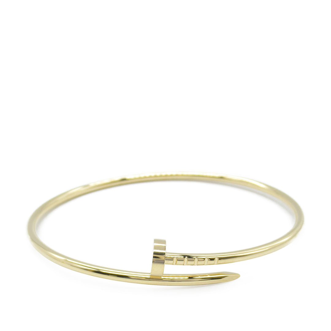 18K Yellow Gold Classic Juste un Clou Bracelet Gold - Gaby Paris