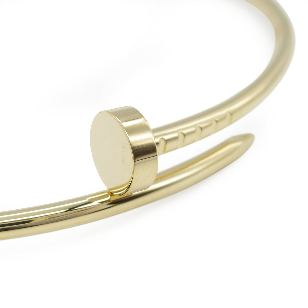 18K Yellow Gold Classic Juste un Clou Bracelet Gold - Gaby Paris