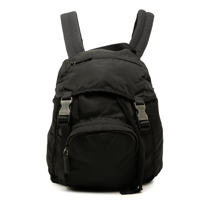 Prada Montagna Sac à dos Tessuto Noir – vue principale – GABY PARIS