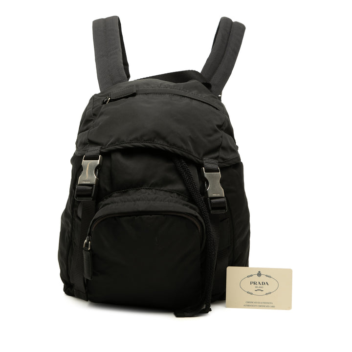 Prada Montagna Sac à dos Tessuto Noir – vue 7 – GABY PARIS
