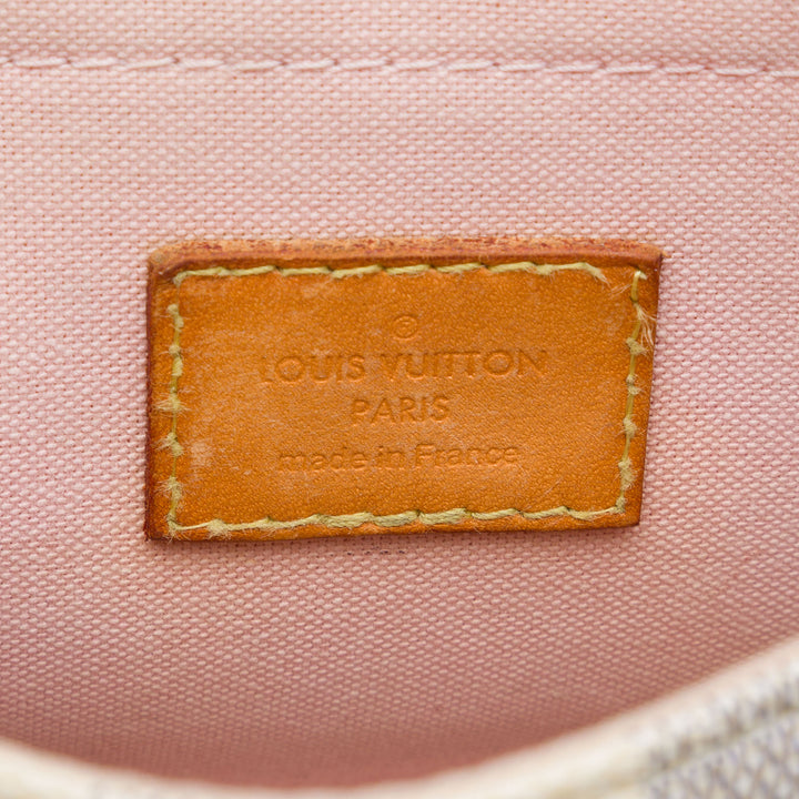 Louis Vuitton Sac à main Croisette Damier Azur Blanc – vue 5 – GABY PARIS