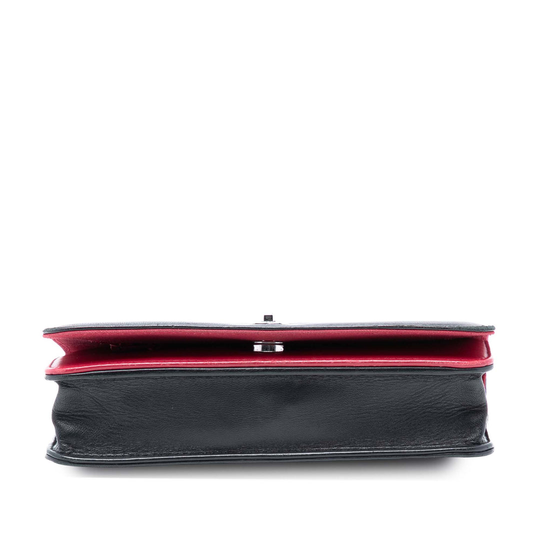 Chanel CC Matelassé Cuir d’agneau Wallet on Chain