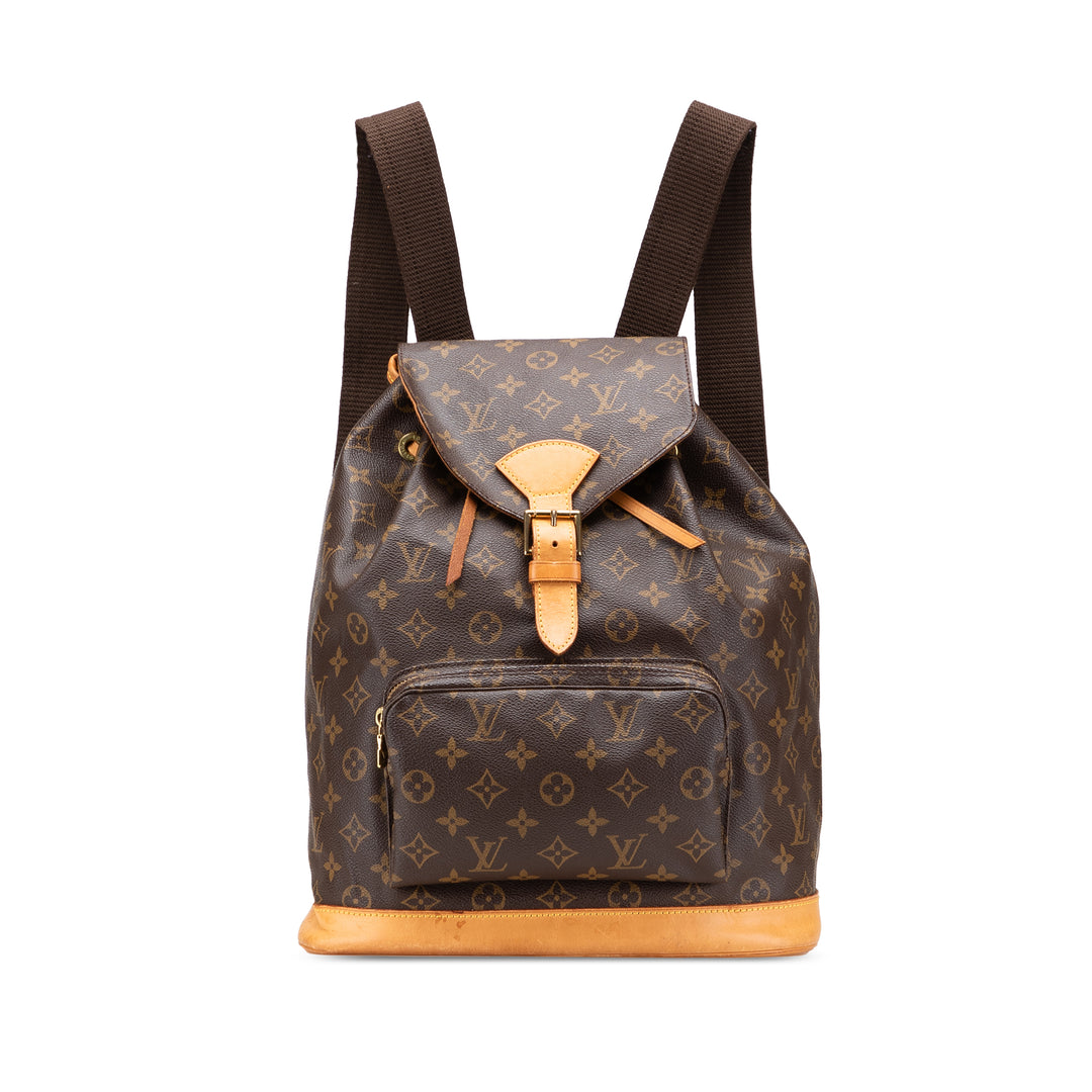 Monogram Montsouris GM Brown - Gaby Paris