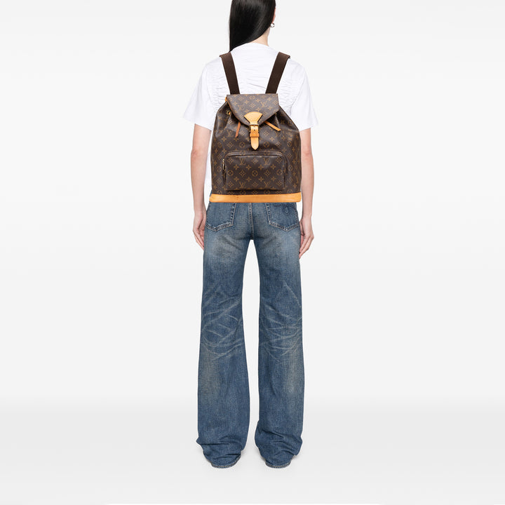 Monogram Montsouris GM Brown - Gaby Paris