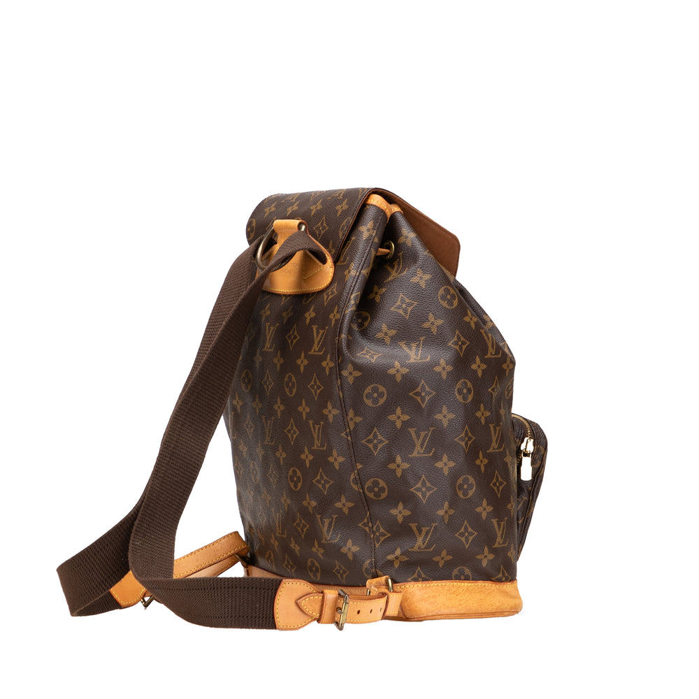 Monogram Montsouris GM Brown - Gaby Paris