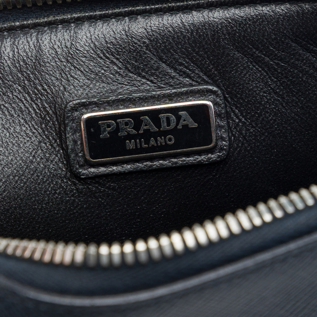 Prada Saffiano Logo Pochette