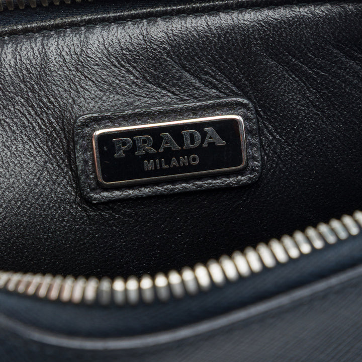 Prada Saffiano Logo Pochette