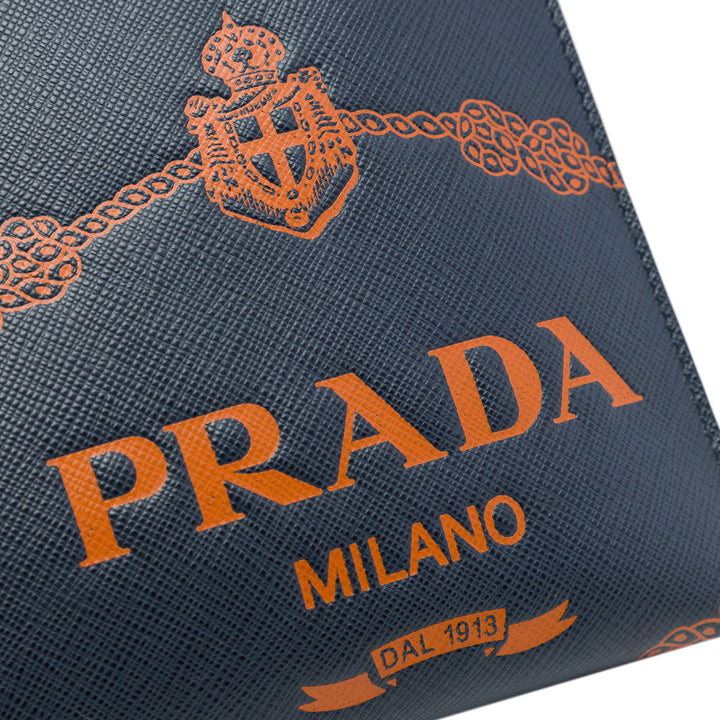 Prada Saffiano Logo Pochette