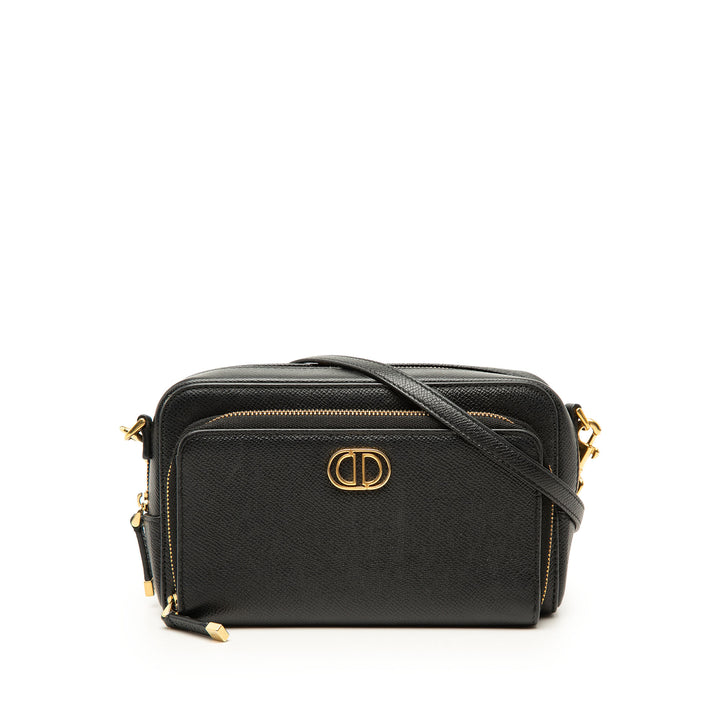 Dior Cuir de veau grainé Caro Double Pochette