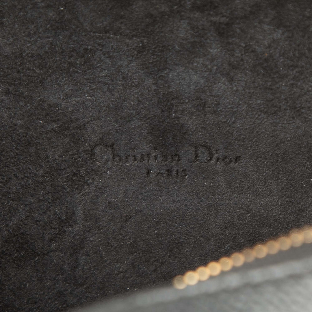 Dior Cuir de veau grainé Caro Double Pochette