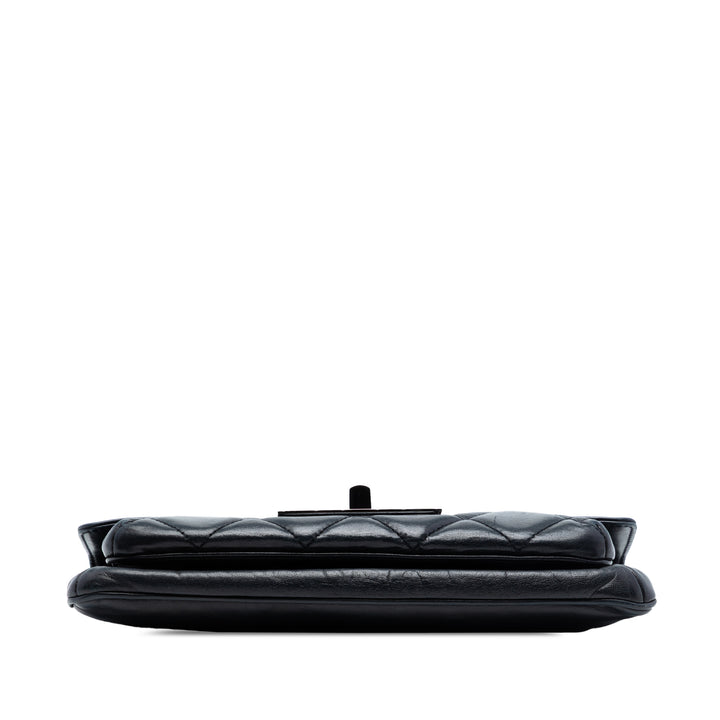 Chanel Matelassé Giant Mademoiselle Fermoir tourniquet Sac Cuir d'agneau