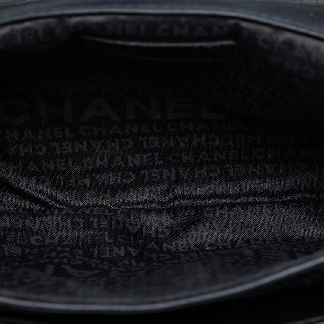 Chanel Matelassé Giant Mademoiselle Fermoir tourniquet Sac Cuir d'agneau