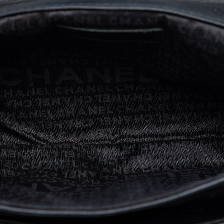 Chanel Matelassé Giant Mademoiselle Fermoir tourniquet Sac Cuir d'agneau