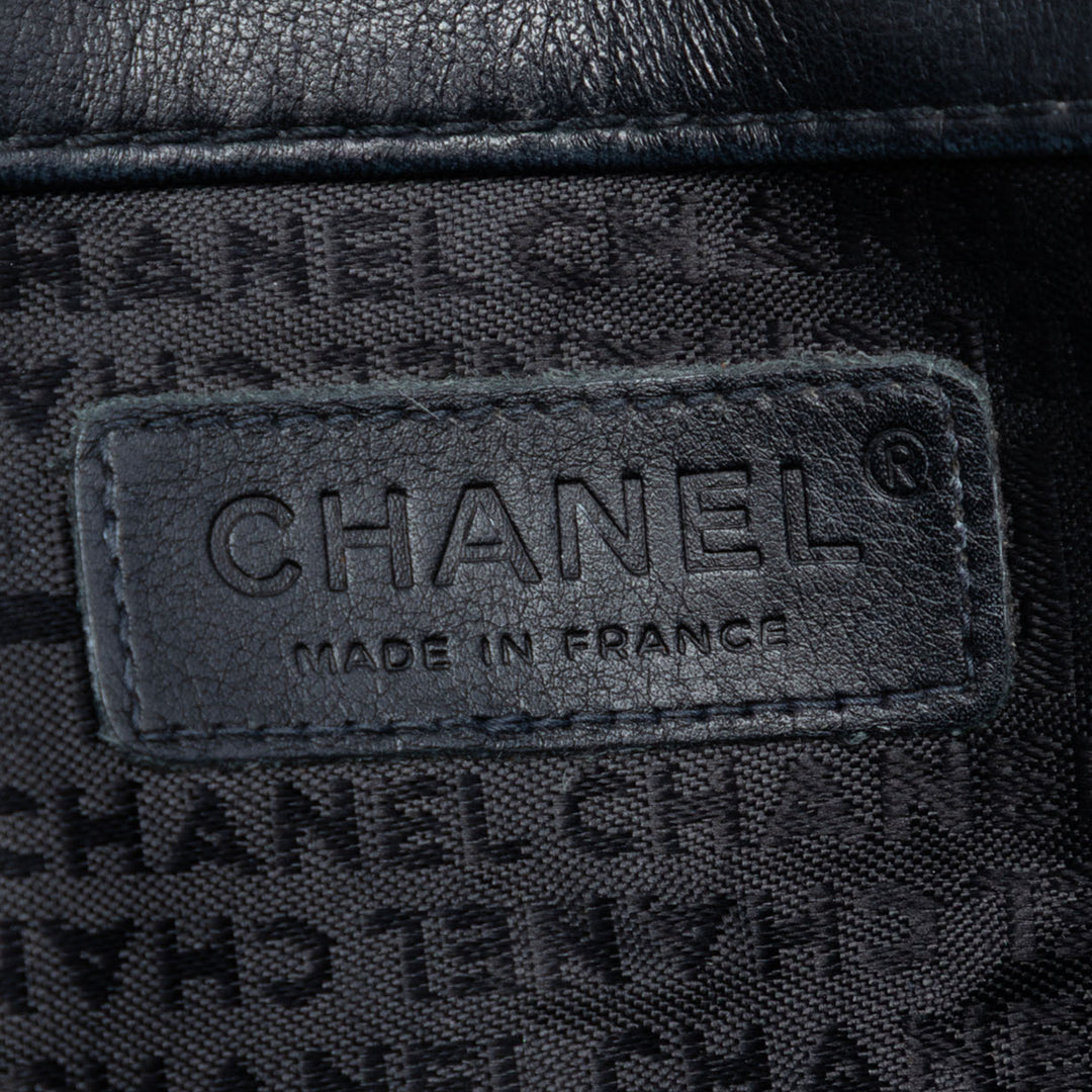 Chanel Matelassé Giant Mademoiselle Fermoir tourniquet Sac Cuir d'agneau