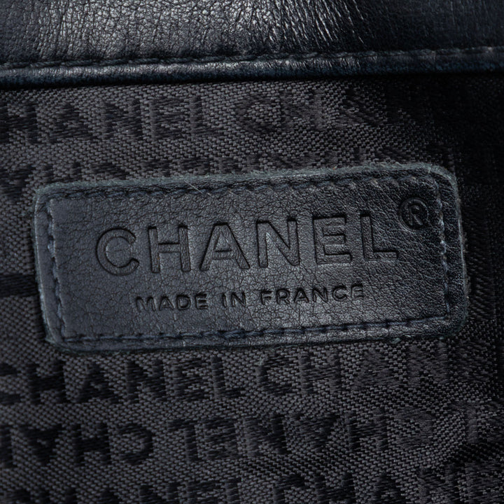 Chanel Matelassé Giant Mademoiselle Fermoir tourniquet Sac Cuir d'agneau
