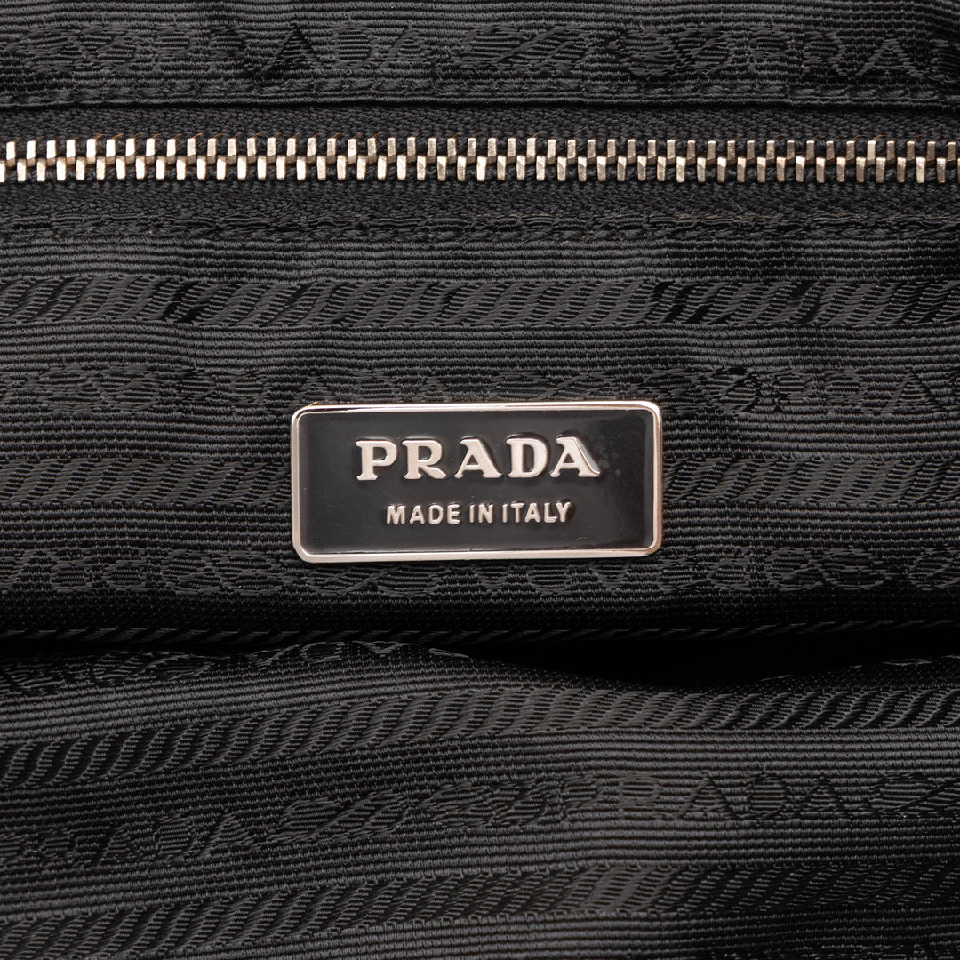 Prada Sac à main Tessuto Marron – vue 5 – GABY PARIS