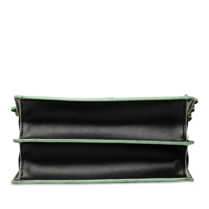 Scalloped et Acrylic Studs Kan I Sac Mini Noir