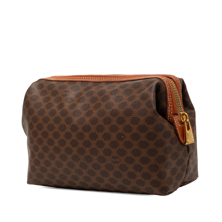 Celine Macadam Coated Toile Pochette