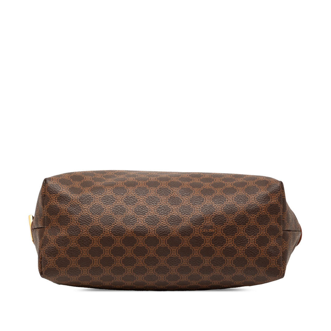 Celine Macadam Coated Toile Pochette