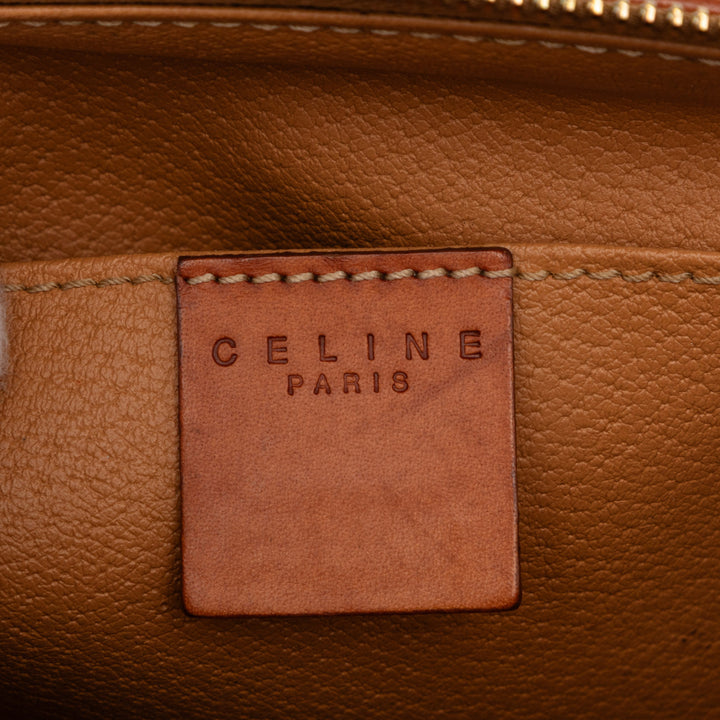 Celine Macadam Coated Toile Pochette