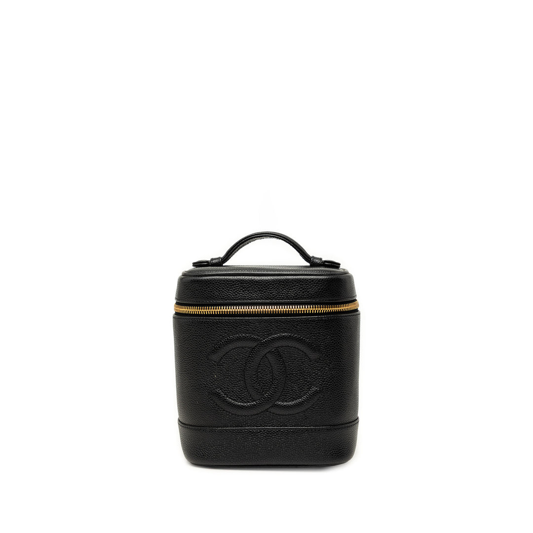 CC Vanity Cuir caviar Noir