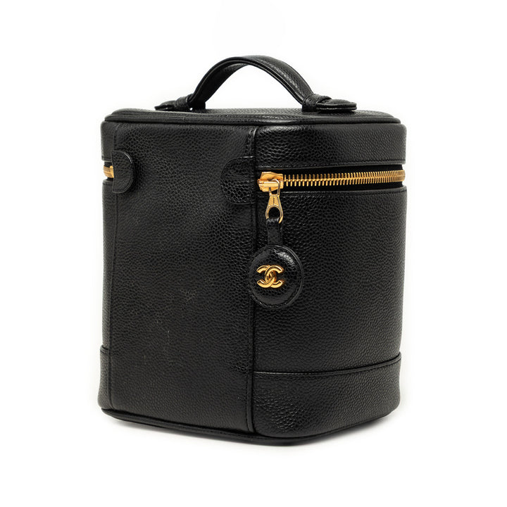CC Vanity Cuir caviar Noir
