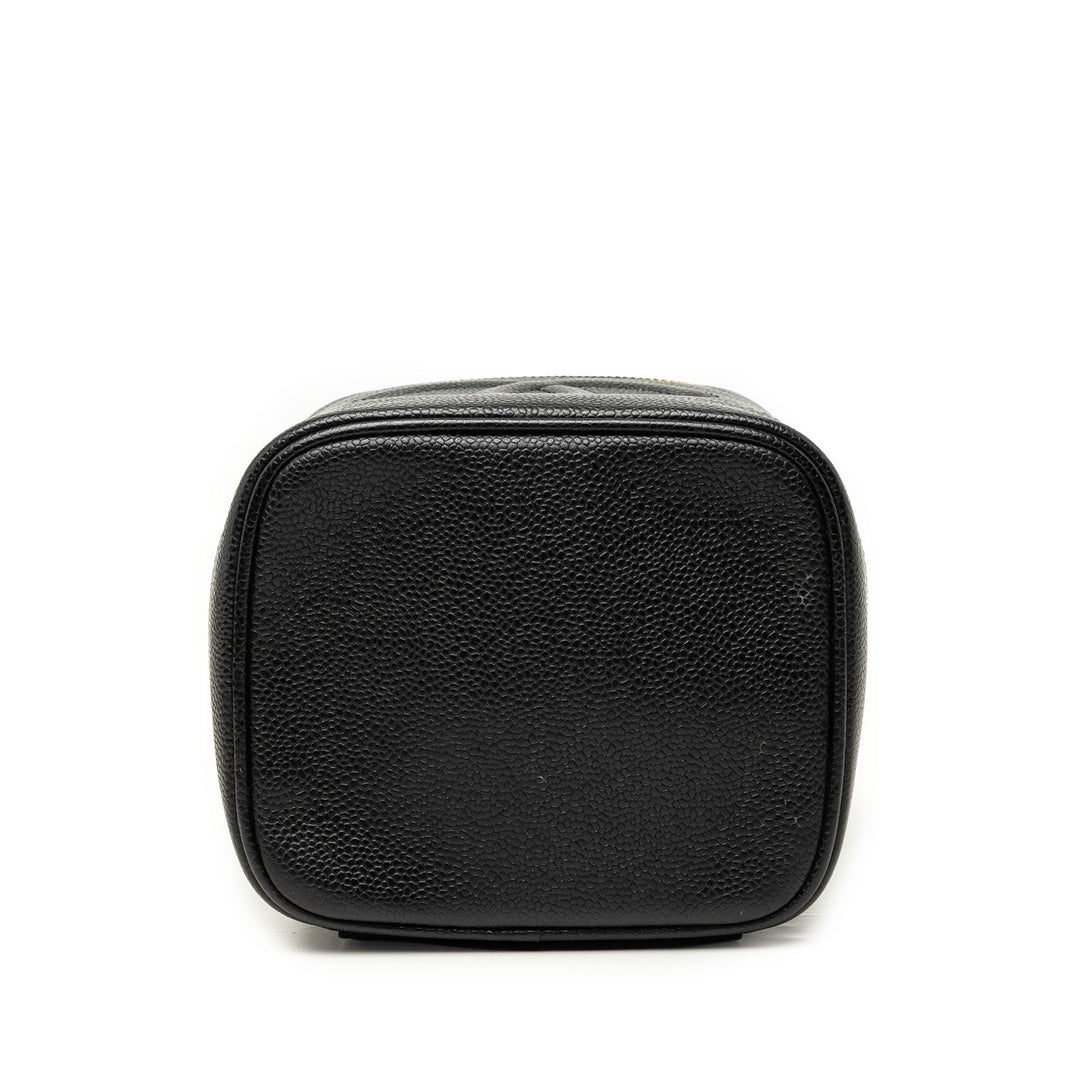 CC Vanity Cuir caviar Noir