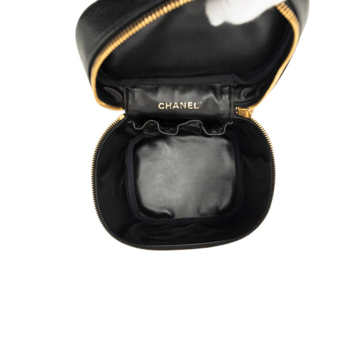 CC Vanity Cuir caviar Noir