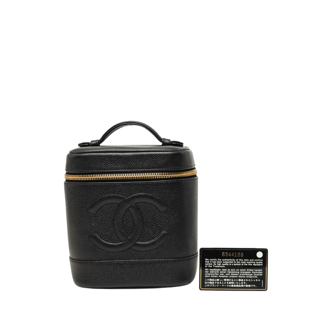 CC Vanity Cuir caviar Noir
