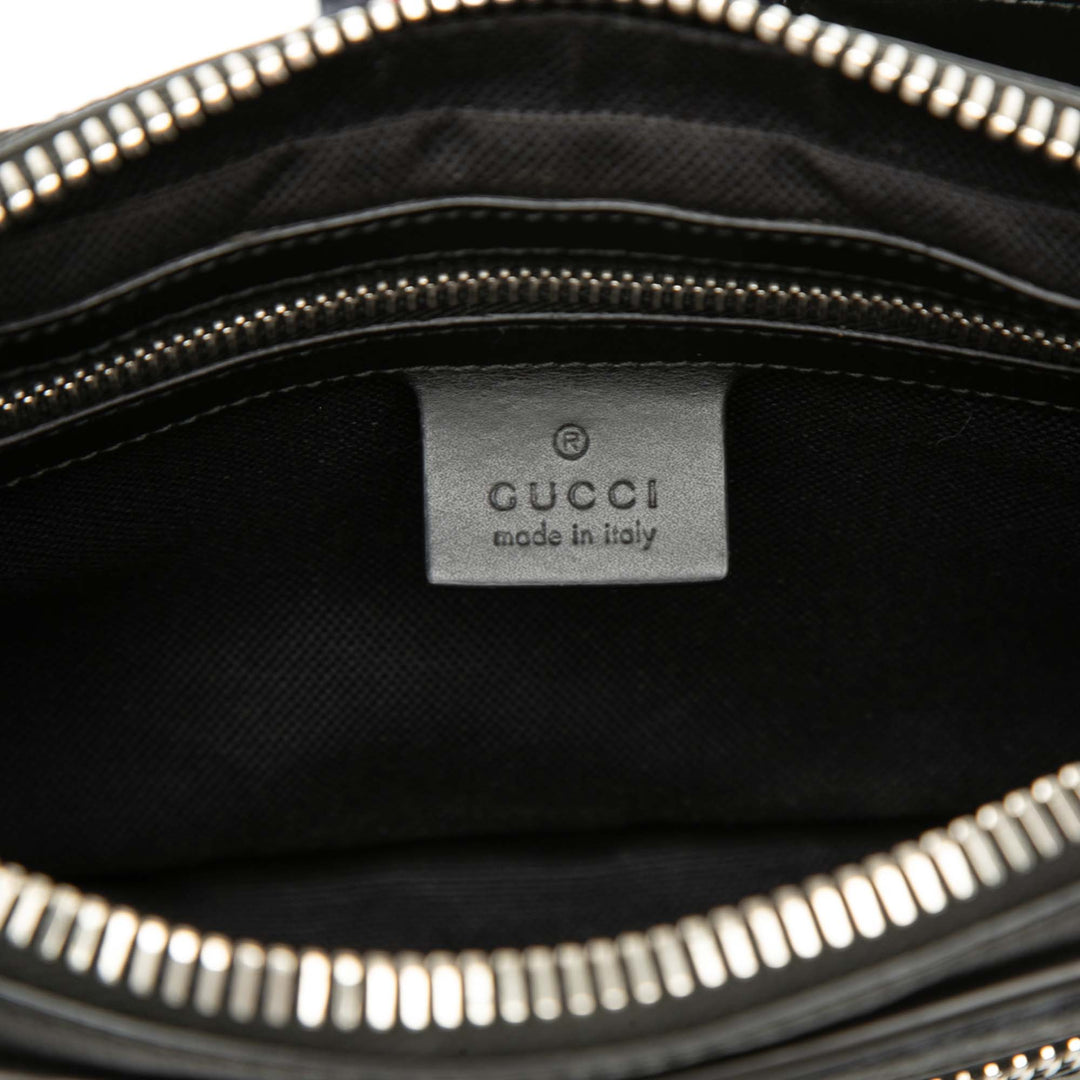 Web Night Courrier Sac ceinture GG Supreme Noir