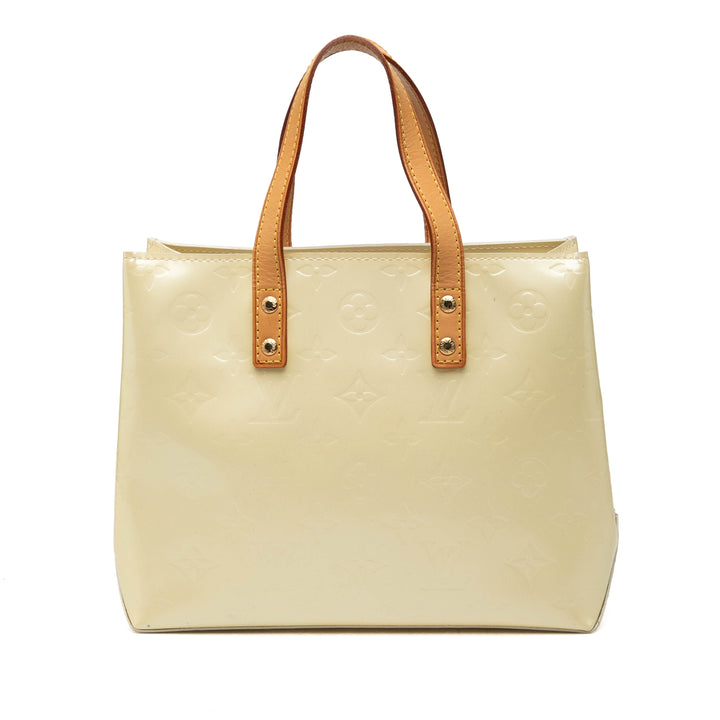 Louis Vuitton Reade PM Cuir verni Monogram Blanc