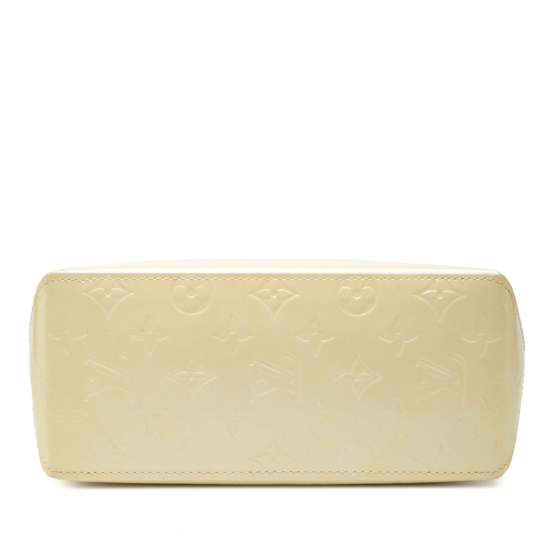 Louis Vuitton Reade PM Cuir verni Monogram Blanc