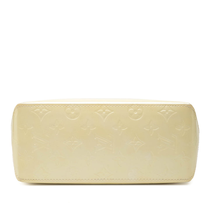 Louis Vuitton Reade PM Cuir verni Monogram Blanc