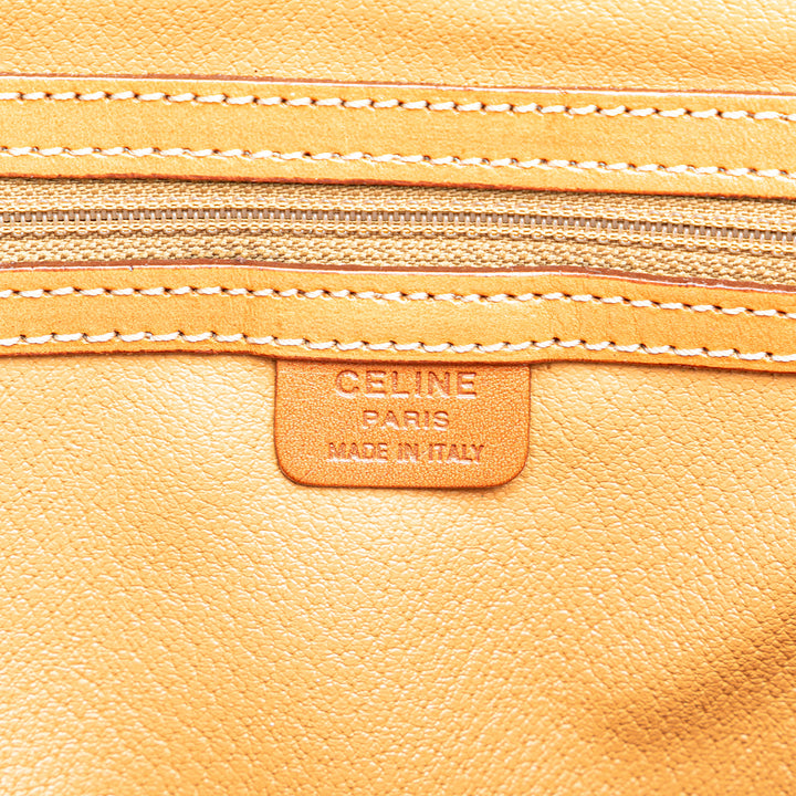 Macadam Coated Canvas Dome Satchel Brown - Gaby Paris