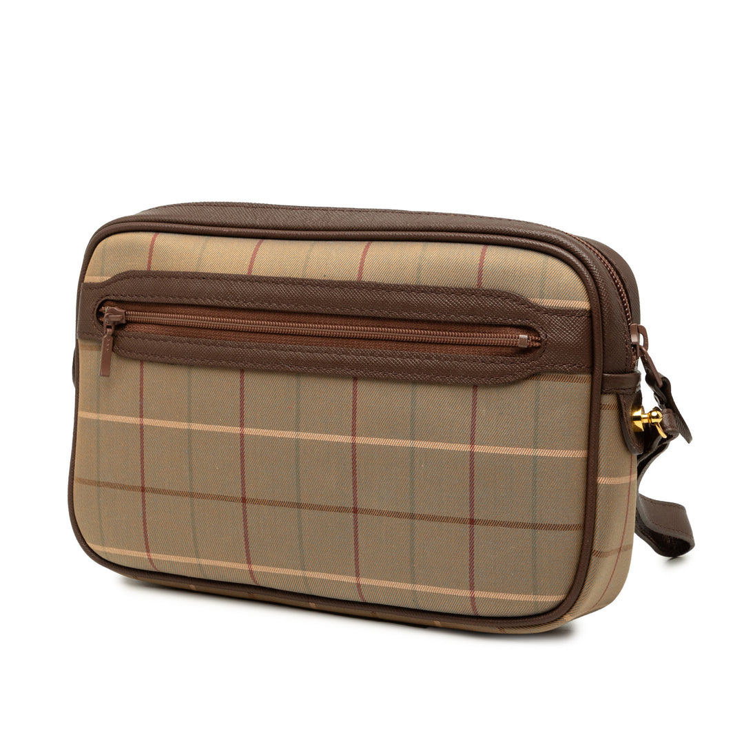 Burberry Vintage Check Pochette Toile
