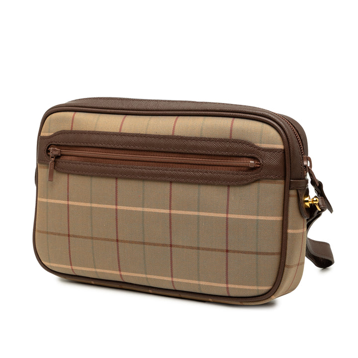 Burberry Vintage Check Pochette Toile