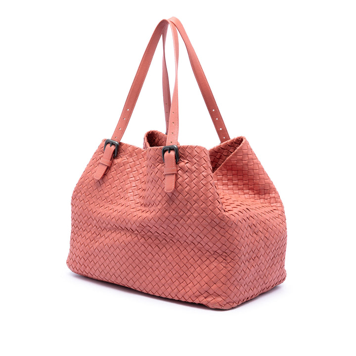 Bottega Veneta Large Nappa Intrecciato Cesta Cabas