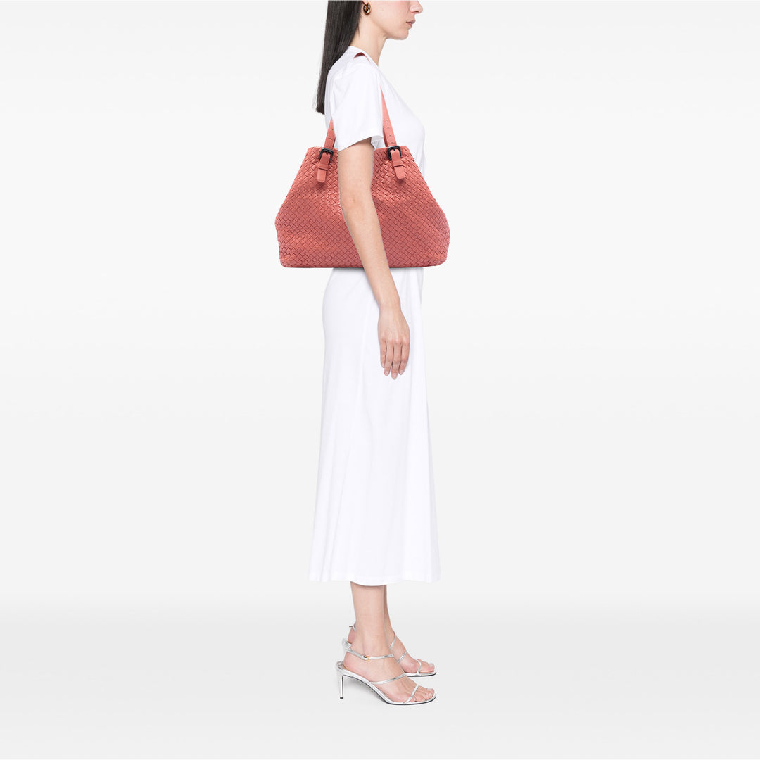 Bottega Veneta Large Nappa Intrecciato Cesta Cabas