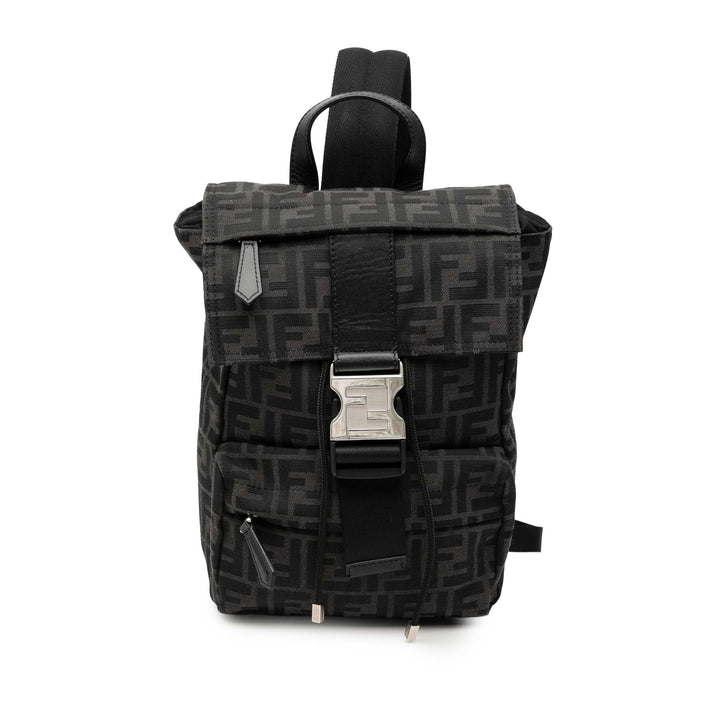 Fendi Small Zucca Toile Fendiness Sac à dos